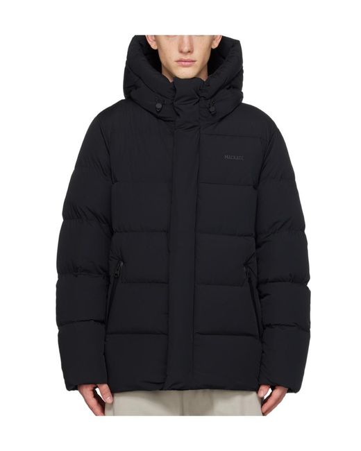 Mackage Blue Graydon City Hooded Down Jacket for men