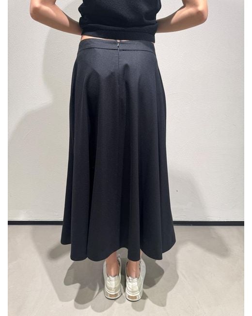 Max Mara Blue Midi Skirt