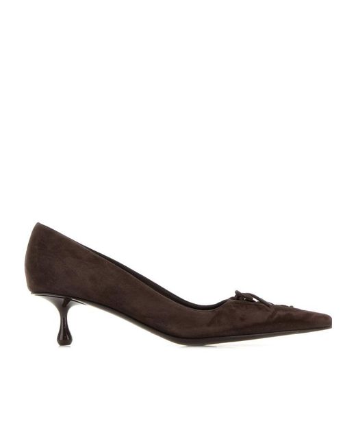 Jimmy Choo Brown Scarlett 50 Pumps