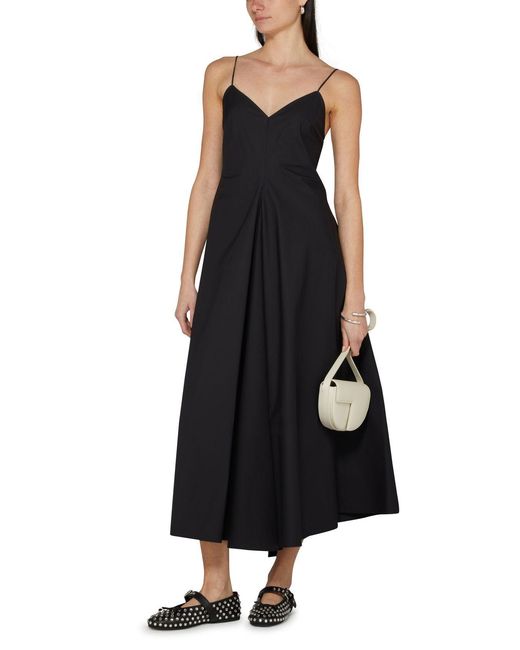 Miu Miu Black Round Head Ballet Flats