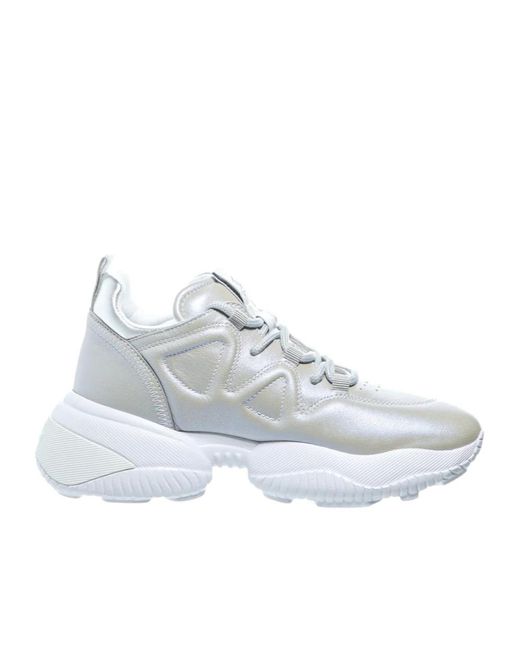 Hogan White Interaction Sneakers
