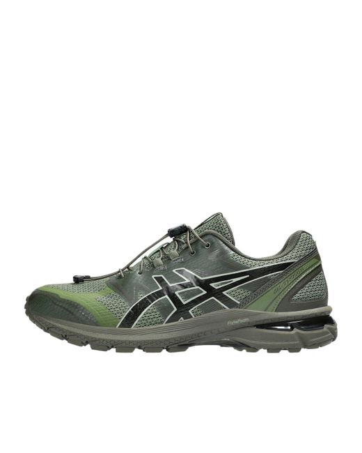 Asics Green X San San Gear Gel-Terrain Lace-Up Sneakers for men