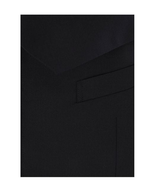 Comme des Garçons Black Noir Kei Ninomiya Strap Detail Jackets