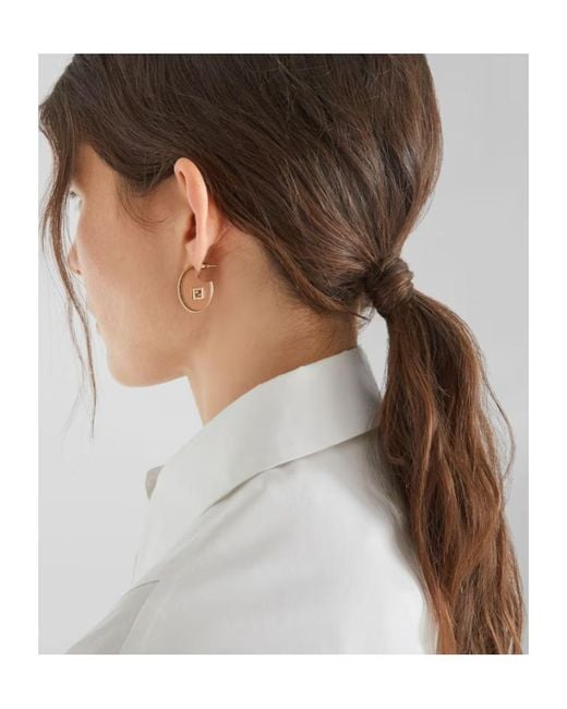 Fendi Pink Forever Earrings