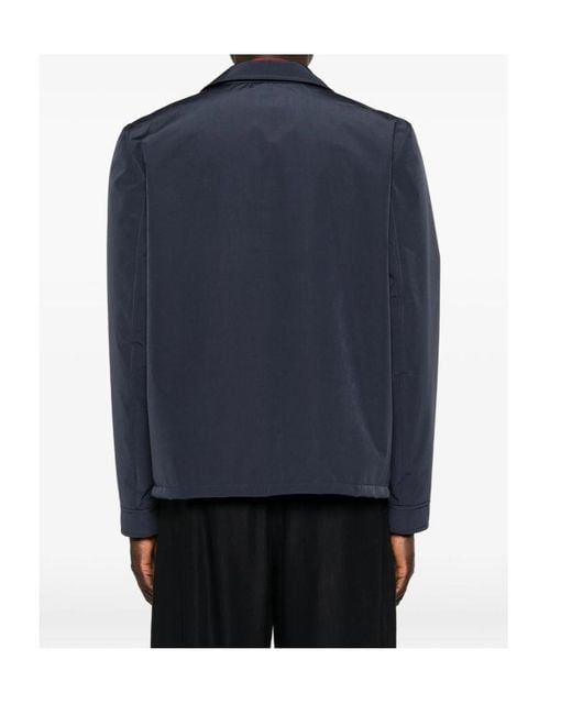 Brunello Cucinelli Blue Padded Jacket for men