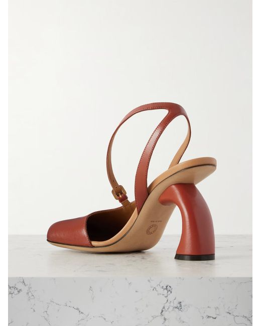 Dries Van Noten Brown Open-Toe High-Heeled Sandals