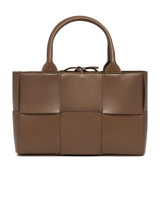 Bottega Veneta Brown Mini Arco Tote Bag