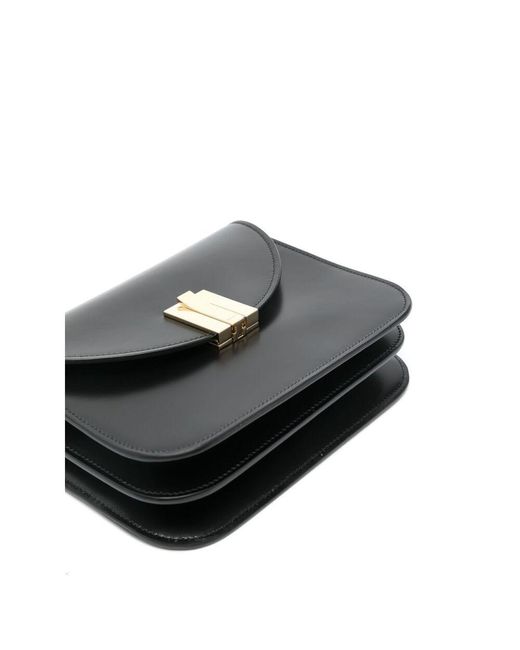 Bally Black Logo Shoulder Bag
