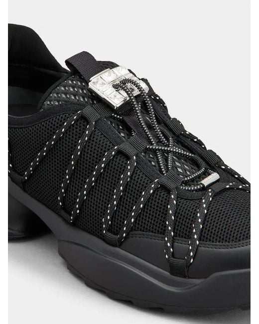 Roger Vivier Black Sacai Viv' Zag Sneakers