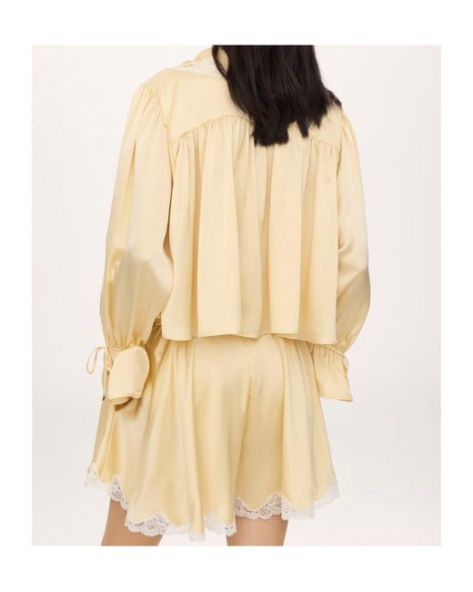 Chloé Natural Fluid Shorts