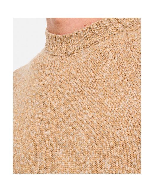 Drumohr Natural Wool Sweater for men