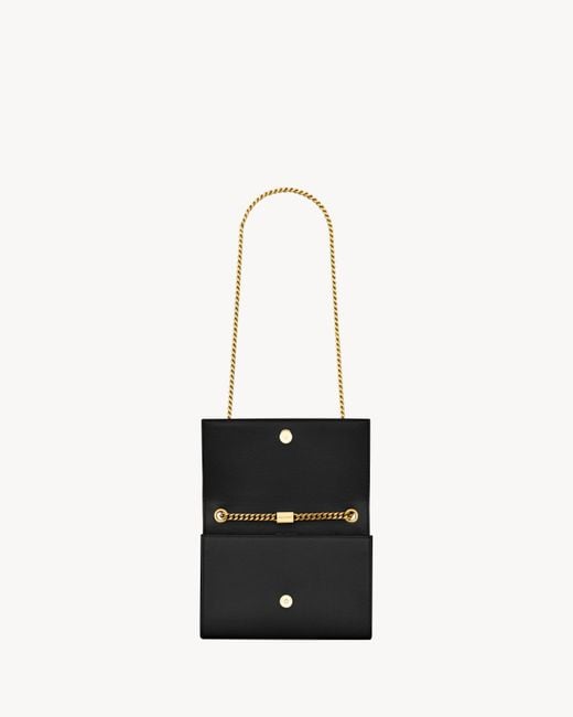 Saint Laurent White New Kate Small Shoulder Bag
