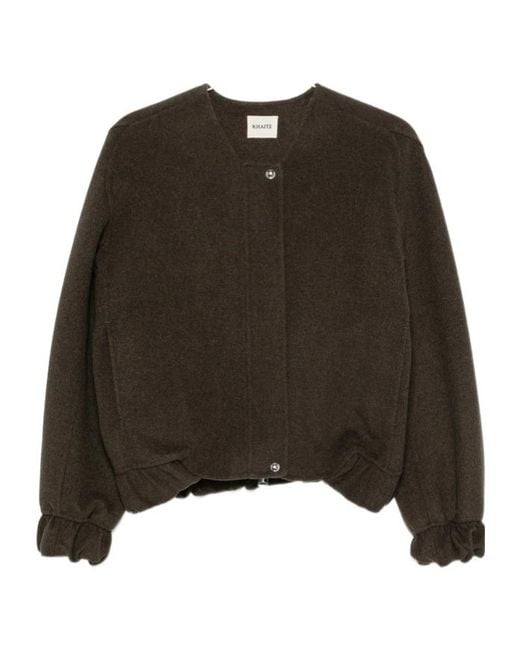 Khaite Brown Cordan Jacket