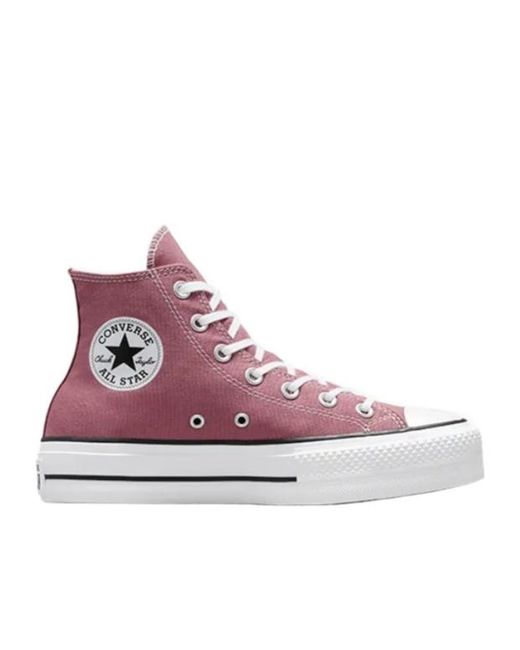 Converse Pink Chuck Taylor All Star Lift Platform