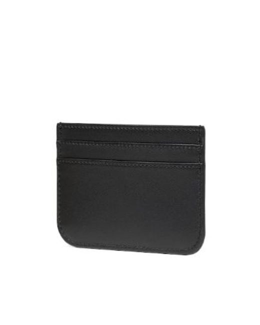 Fendi Black Ff-Plaque Wallet