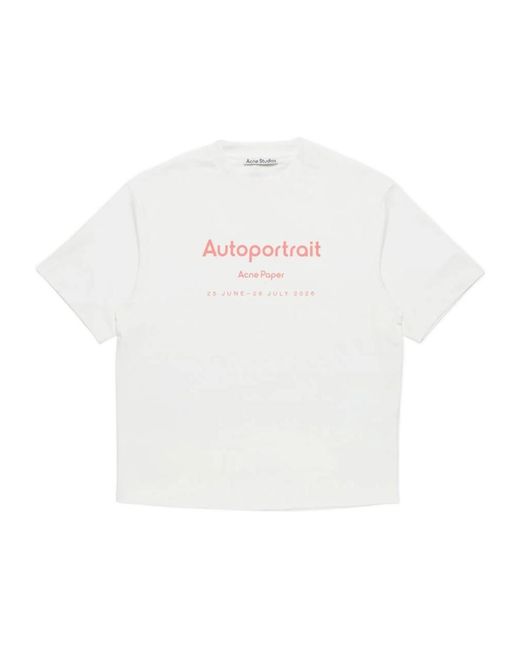 Acne White Acne Paper T-Shirt for men