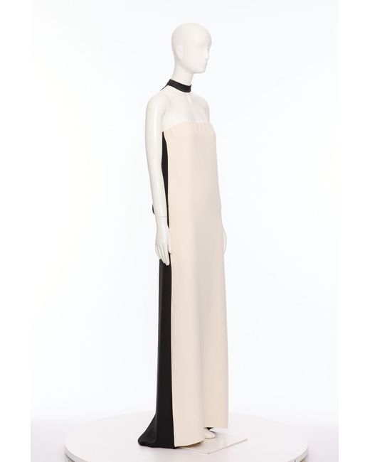 Valentino Natural Sleeveless Dress