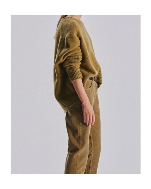 The Row Green Parth Sweater