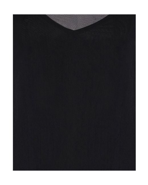 Rag & Bone Black Plain Colour Top
