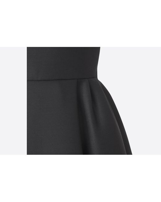 Dior Black Belted Mid-Length Dress