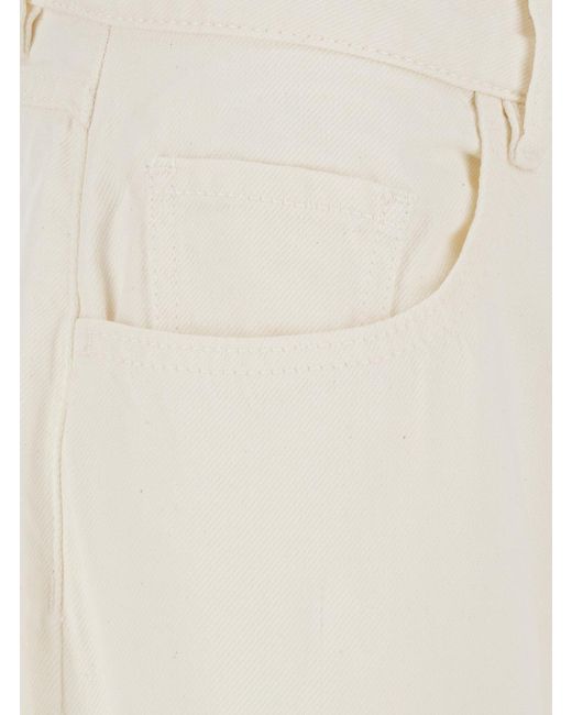 ICON DENIM White Belt Loop Jeans