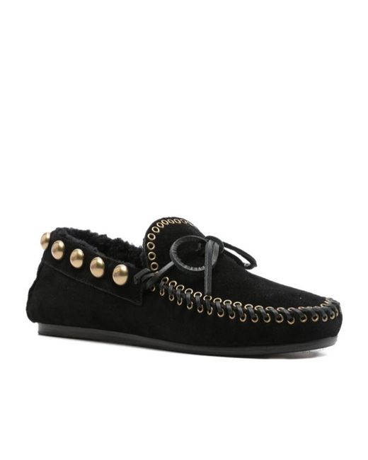 Isabel Marant Black Loafers