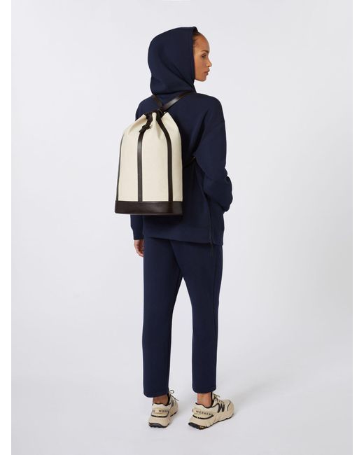 Weekend by Maxmara Natural Drawstring Backpack