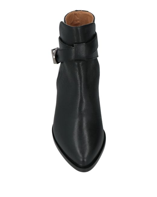 Isabel Marant Black Denim Ankle Boots