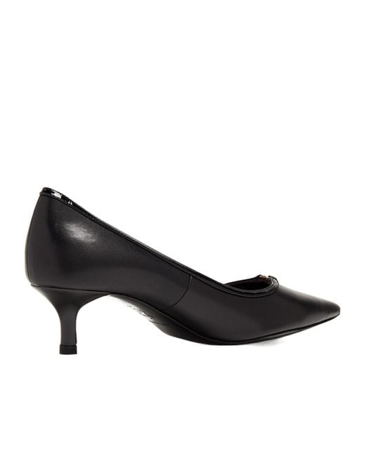 Tory Burch Black Double T Pointed Toe Pumps