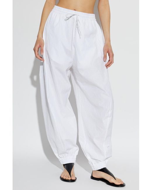 Rohe White Balloon Drawstring Pants