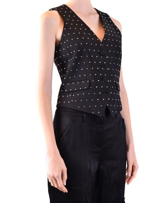 MICHAEL Michael Kors Black Sleeveless Vest