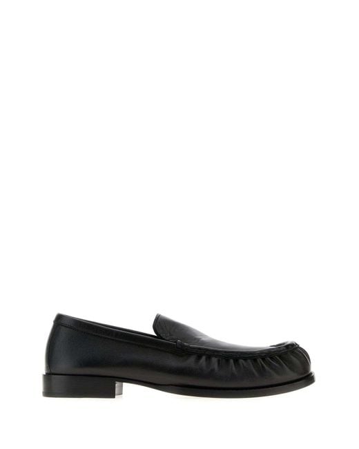 Dries Van Noten Brown Round-Toe Loafers