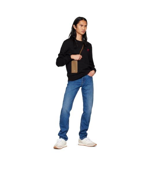 A.P.C. Brown Removable Shoulder Strap Mini for men