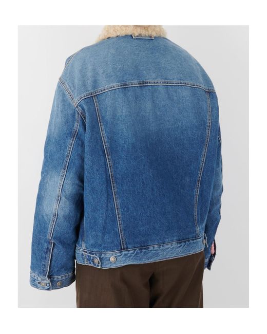 Acne Blue Long-Sleeved Denim Jacket