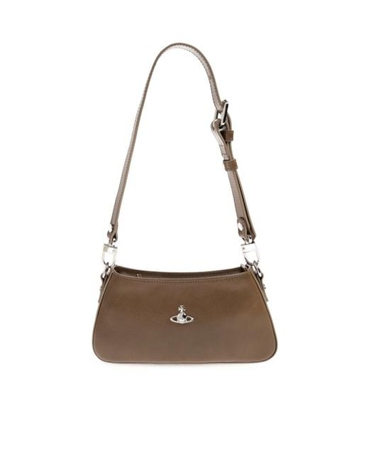 Vivienne Westwood White Tasha Shoulder Bag
