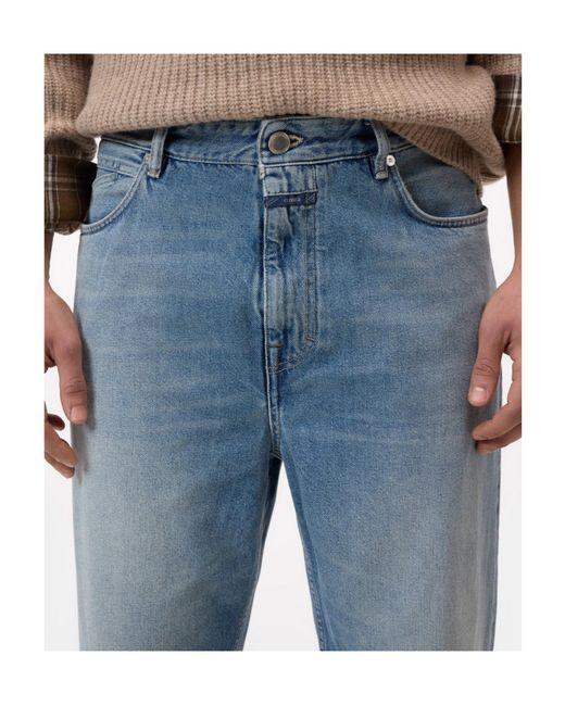 Closed Blue Relaxed Jeans for men