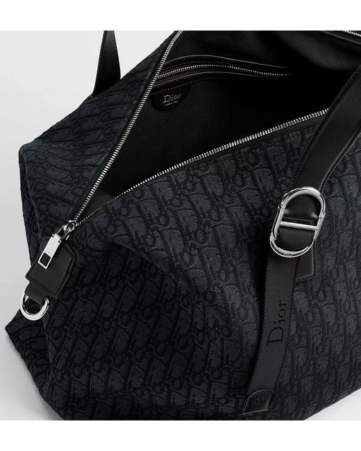 Dior Black Jett Weekender Bag for men