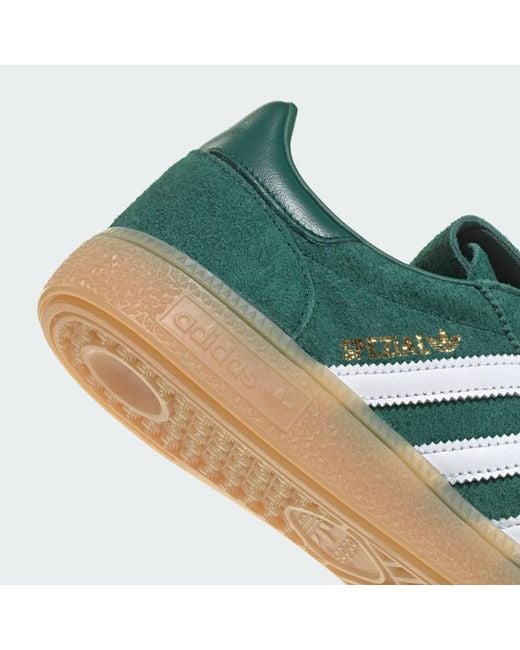 Adidas Originals Green Handball Spezial Low-Top Sneakers