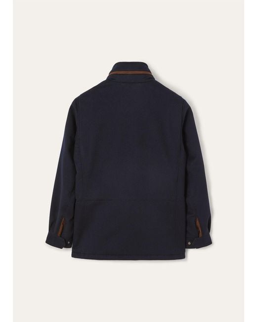Loro Piana Blue Traveller Field Jacket for men