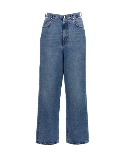 Séfr Blue Sfr Disco Cut Relaxed Fit Jeans for men