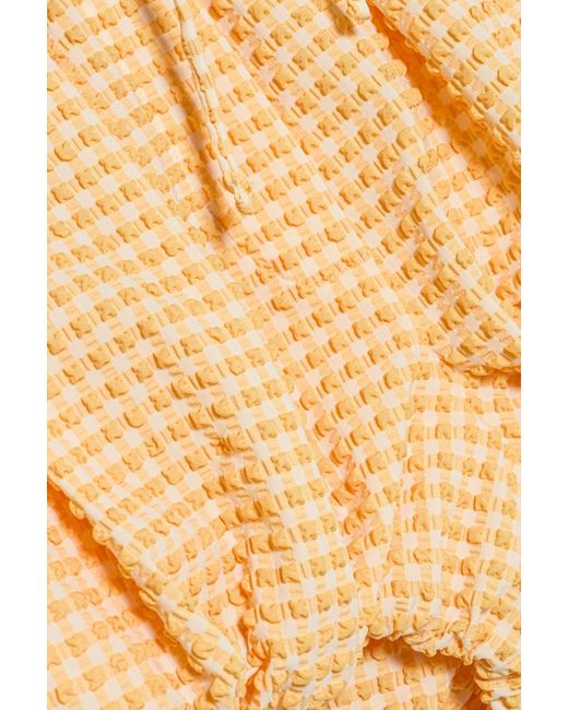 Jonathan Simkhai Natural Addie Bubble Shorts