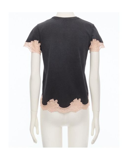 Valentino Black Short-Sleeved T-Shirt