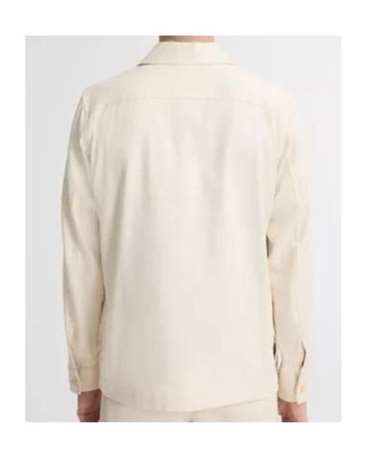 Vince Natural Collared Long-Sleeved Casual Jacket for men