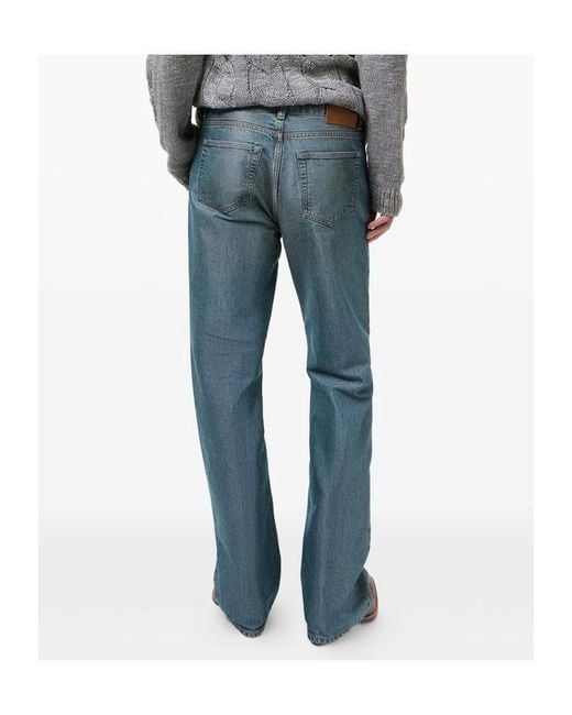 Our Legacy Blue Belt Loop Jeans for men