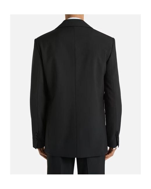 Balmain Black Embroidered Wool And Crystal Insect Jacket for men