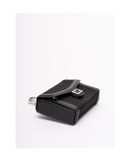Fendi Black Fabric Charm for men
