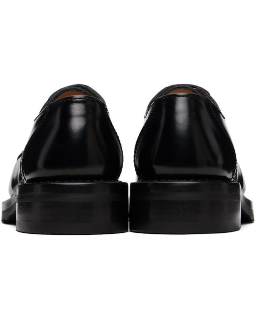 Our Legacy Black Reception Derby Shoes for men