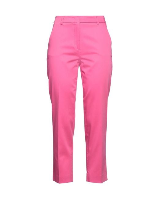 Weekend by Maxmara Pink Casual Trousers