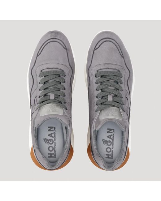 Hogan Gray Interactive Low-Top Sneakers for men