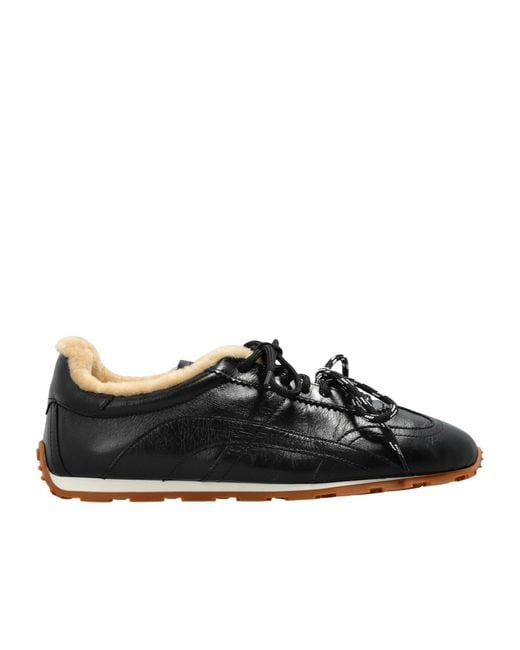 DSquared² Black Round-Toe Sneakers for men